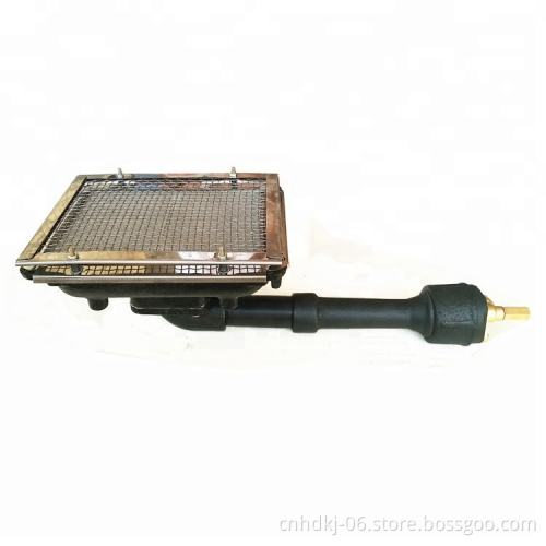Infrared catalytic pita bread oven ceramic tile gas burner
